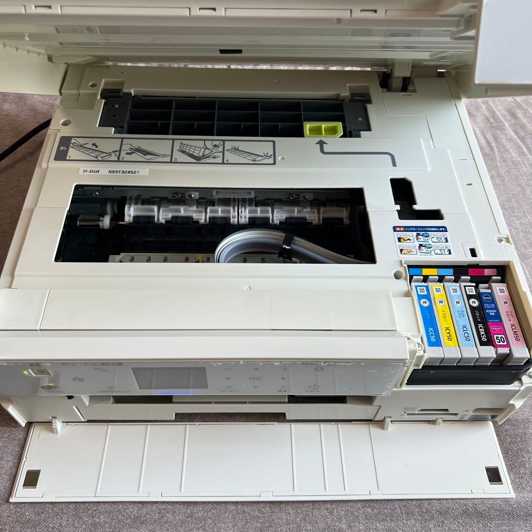 EPSON EP-804AW プリンター ジャンク品 ホワイト