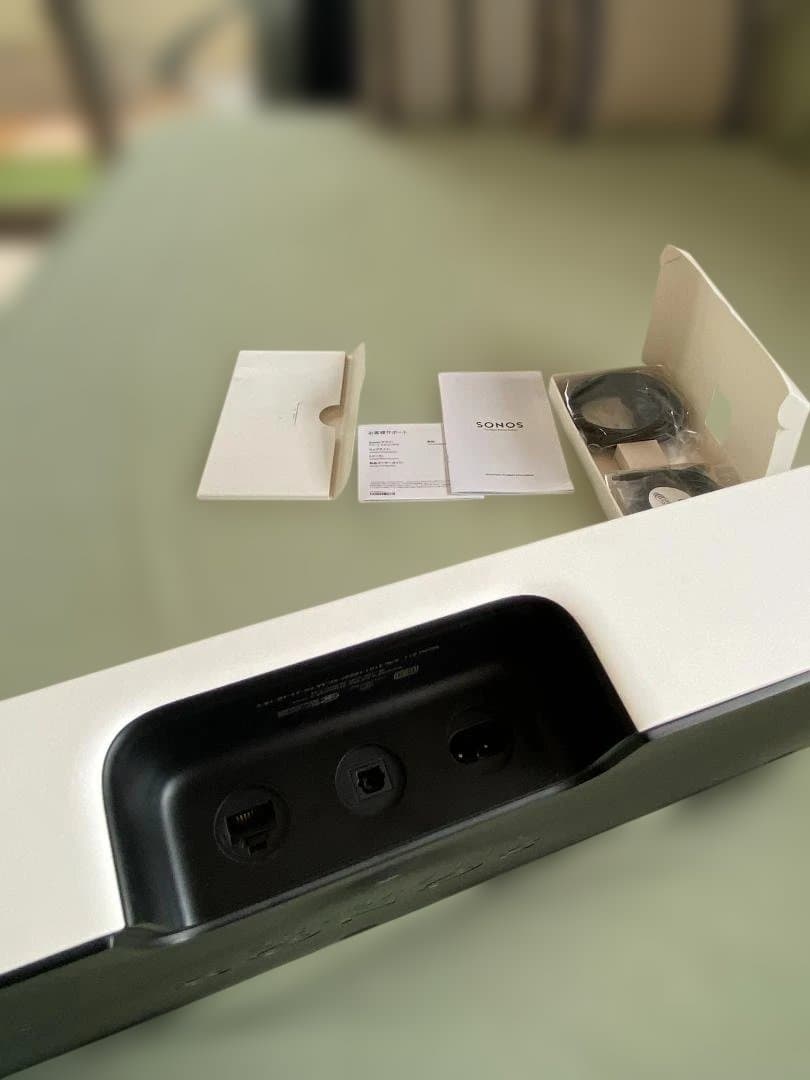 Sonos Playbase（ホワイト）サウンドベース ホームシアタースピーカー