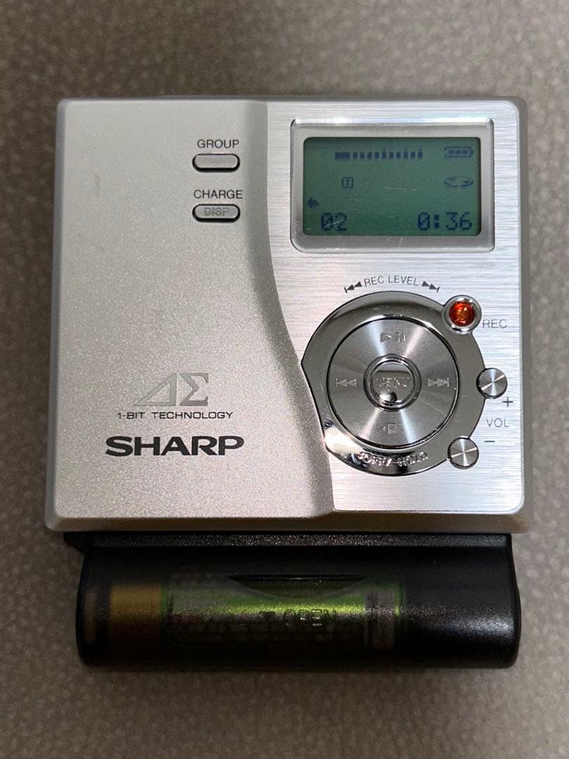 【美品】SHARP MD-DR77-S（動作品）