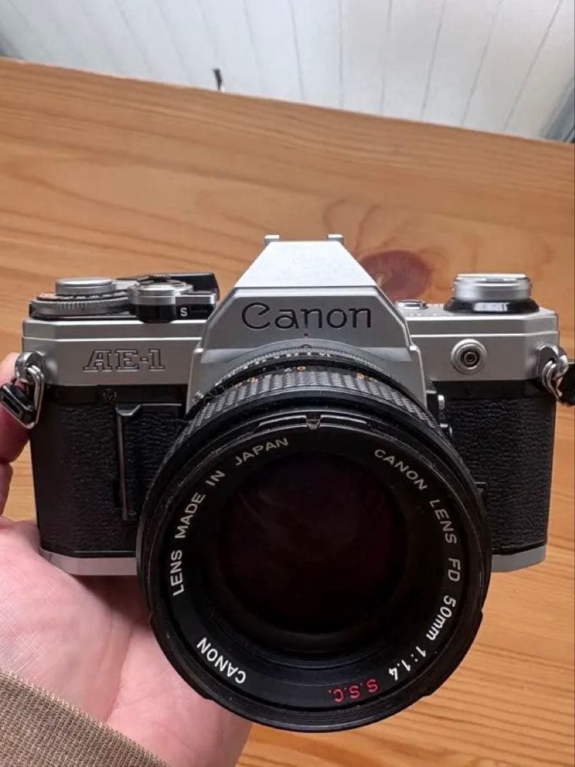 【動作品】Canon AE-1 + FD 50mm f1.4 S.S.C