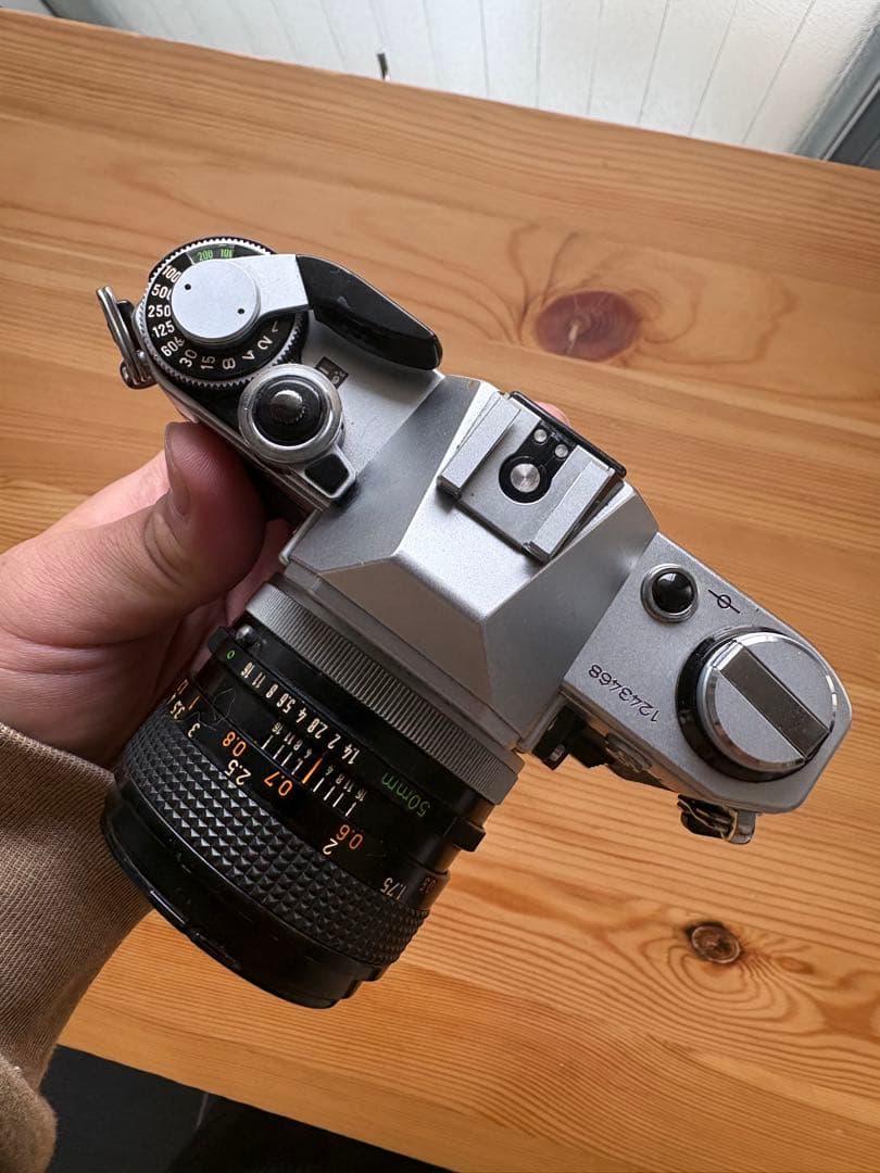 【動作品】Canon AE-1 + FD 50mm f1.4 S.S.C