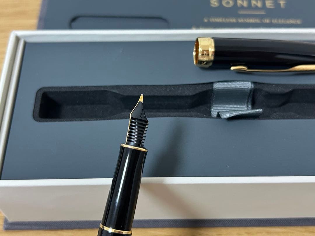 PARKER 万年筆 ソネット 18k 750