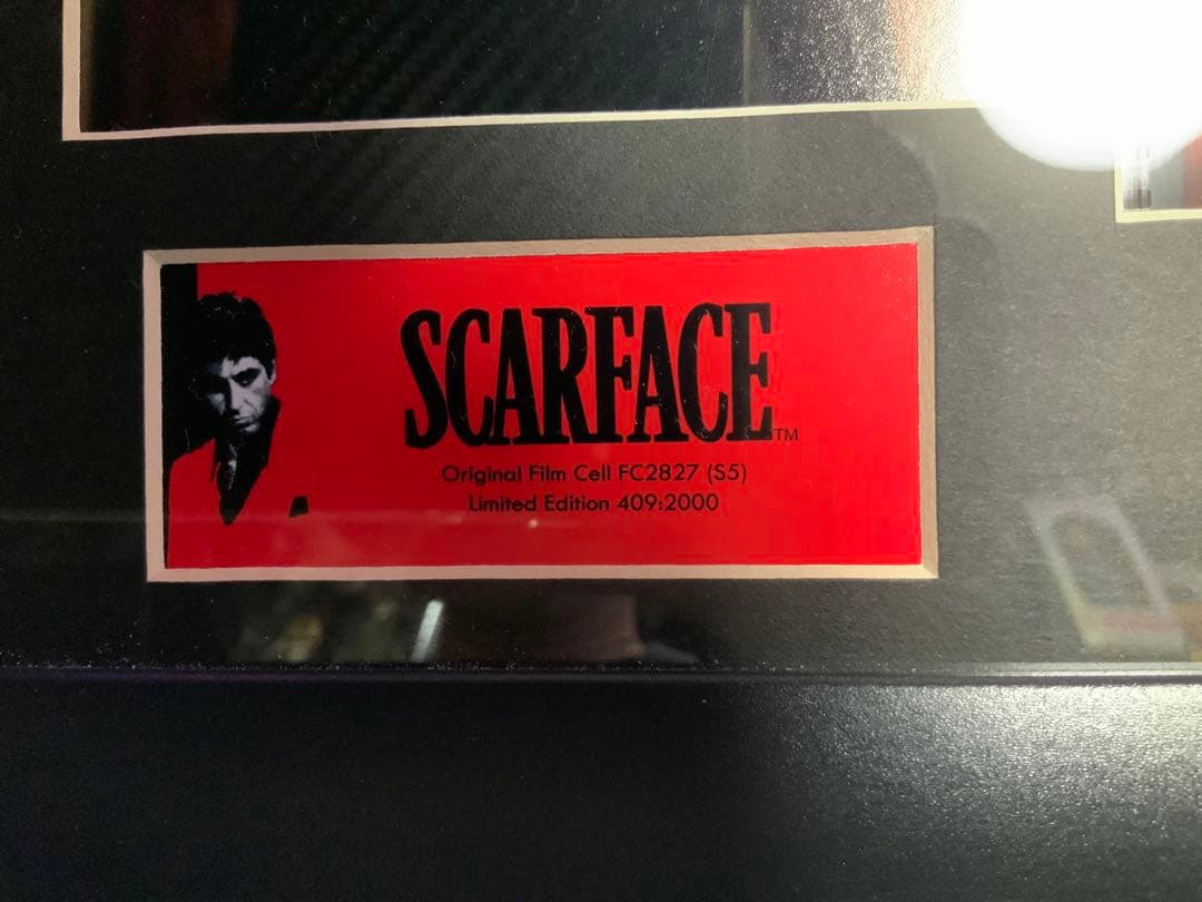 スカーフェイス　オリジナル　フィルムセル　Scarface