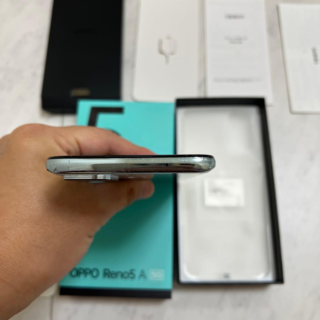 OPPO Reno5 A 5G 本体 青色