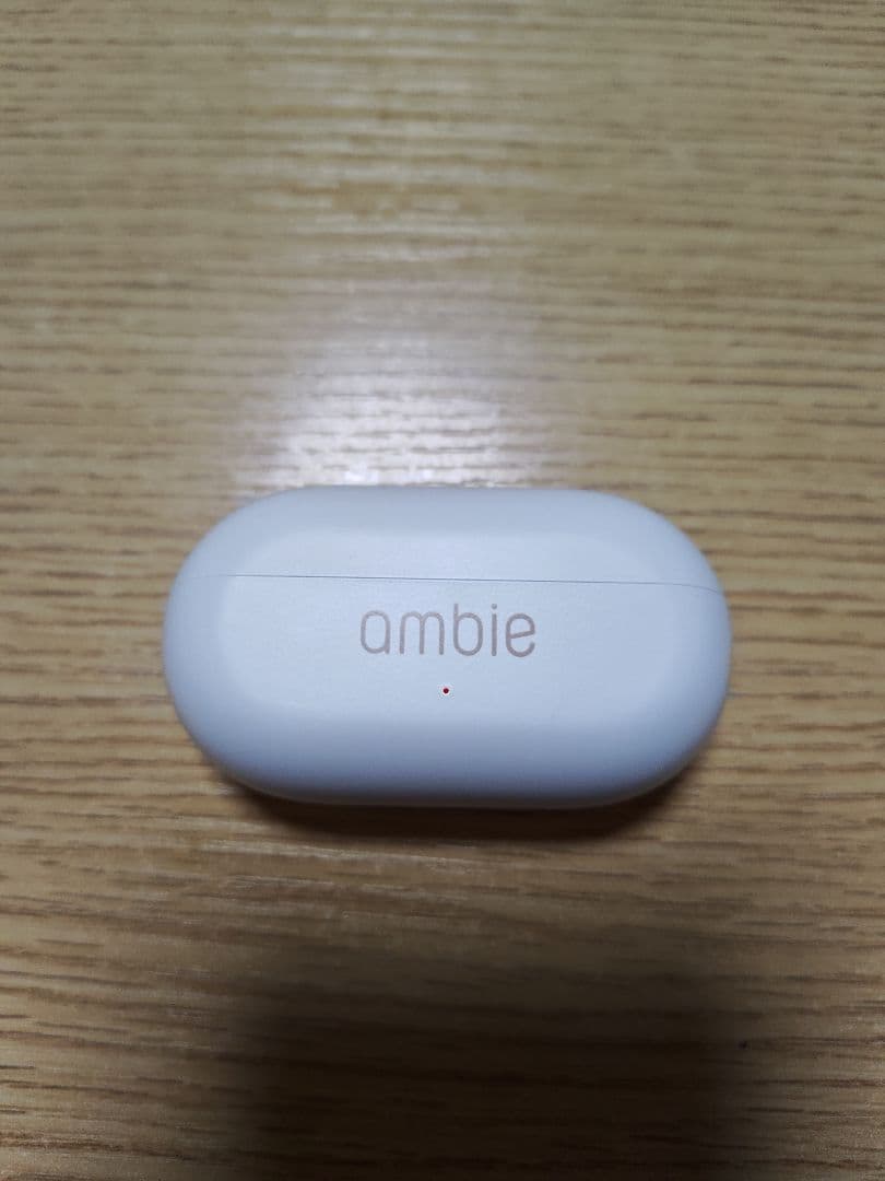 ambie ワイヤレスイヤホン 　イヤーカフ　AM-TW01/LTC Latte