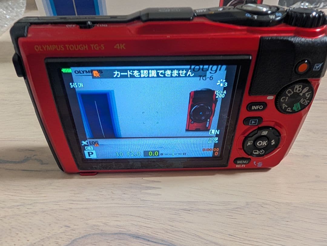 OLYMPUS Tough TG-6 レッド 本体