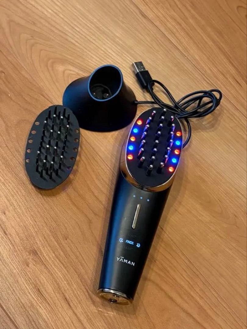 YAMAN USB充電式美顔器 デンキバリブラシ 電気バリブラシ