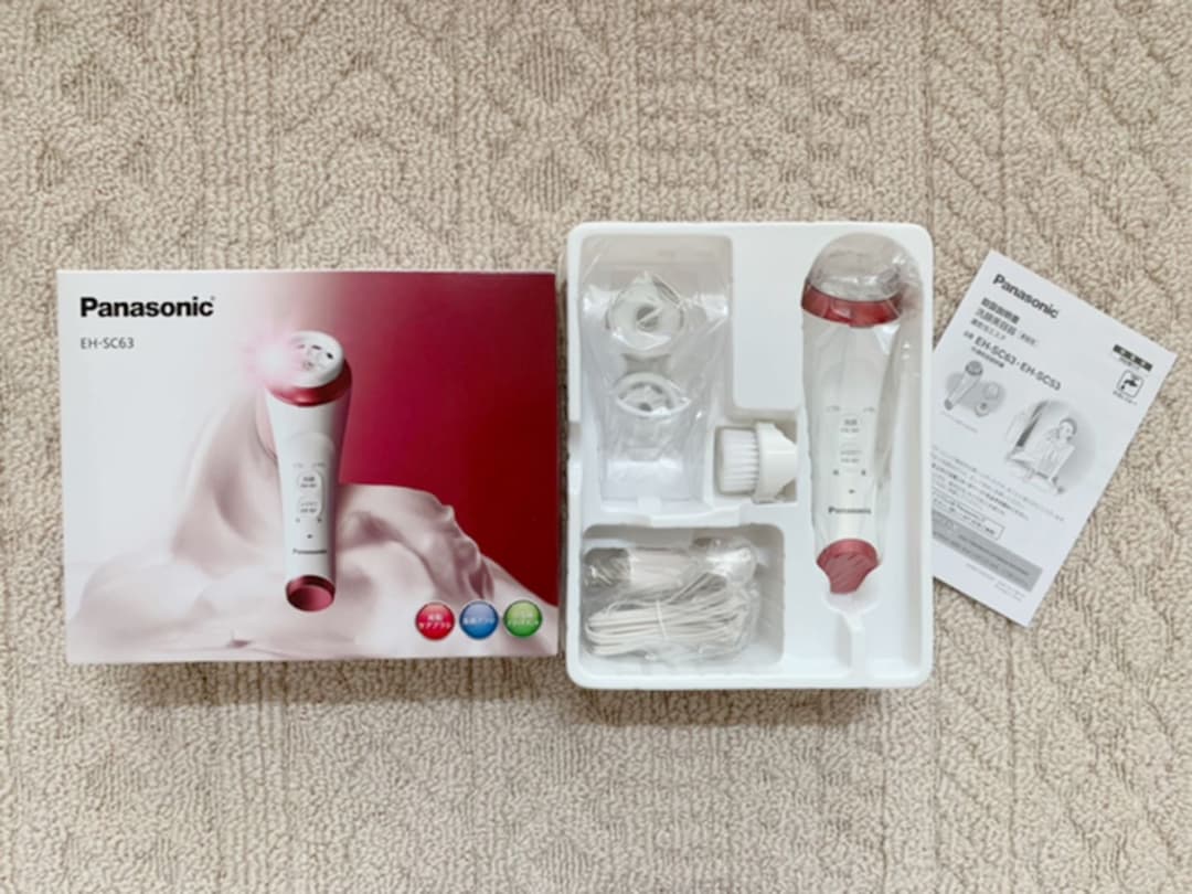 Panasonic 洗顔美容器　濃密泡エステ　ピンク