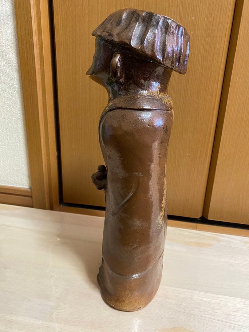 河童の陶器置物・日本製・大きい