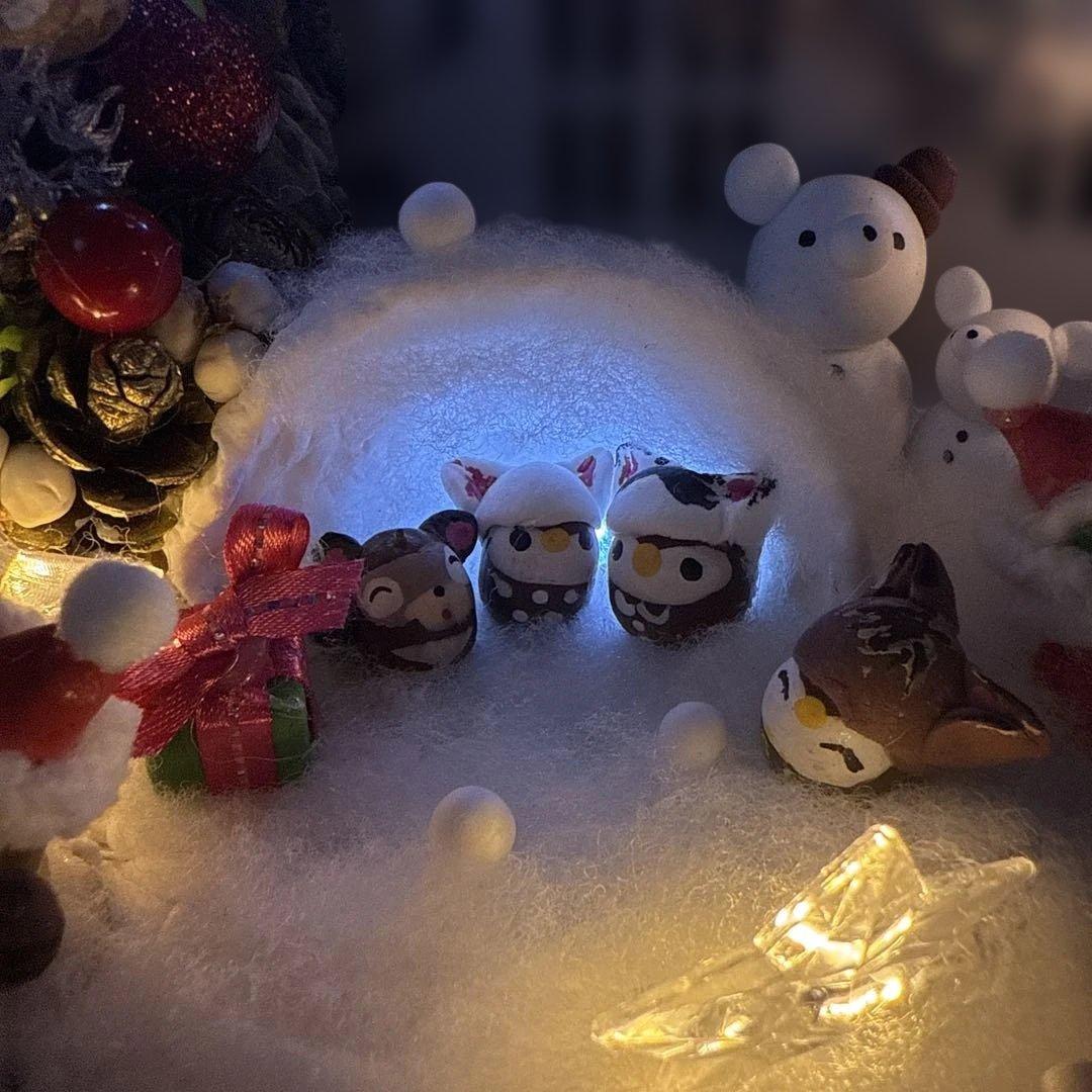 どんぐりアート♡BIGクリスマスオブジェ♡