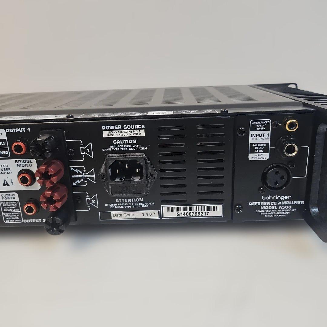 アンプ A500 REFERENCE AMPLIFIER
