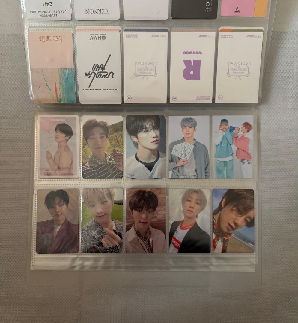 SEVENTEEN トレーディングカード等　セット(ウォヌWONWOO多め)