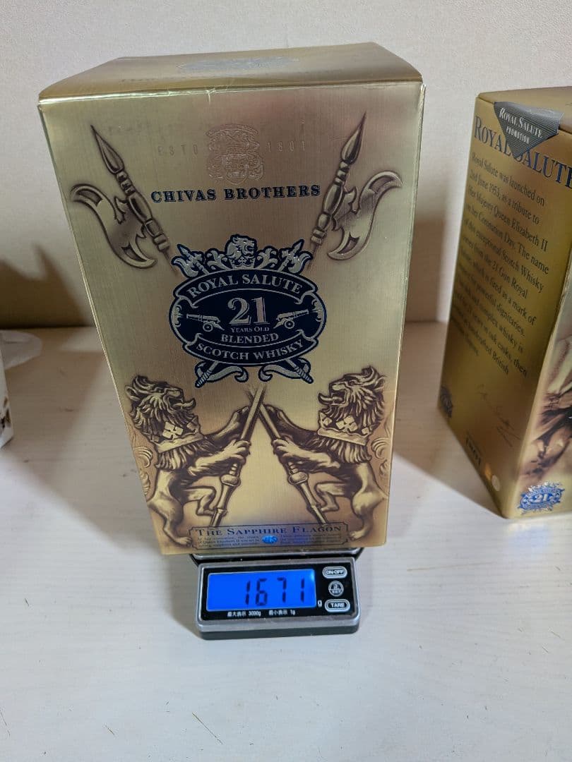 【未開栓】Chivas brothers  Salute 21 2本