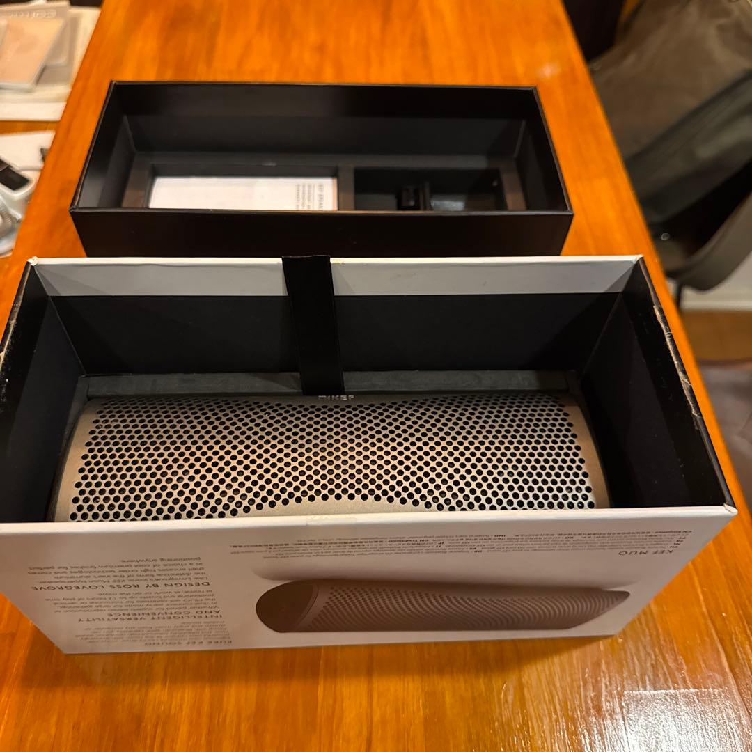 KEF MUO STORMY GRAY ケーイーエフ　ポータブルスピーカー