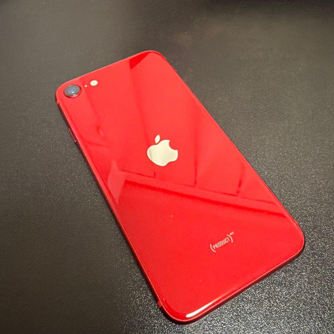 バッテリー新品　iPhoneSE第3世代64GB SIMフリー　美品56301