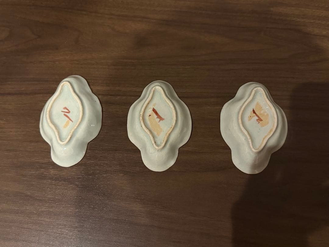 岡晋吾さんの豆皿3点セット　新品未使用
