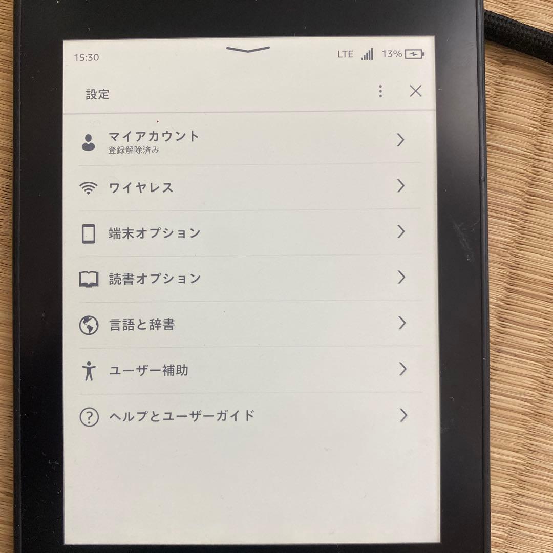 Kindle Paperwhite 第10世代（Wi-Fi + LTEモデル）