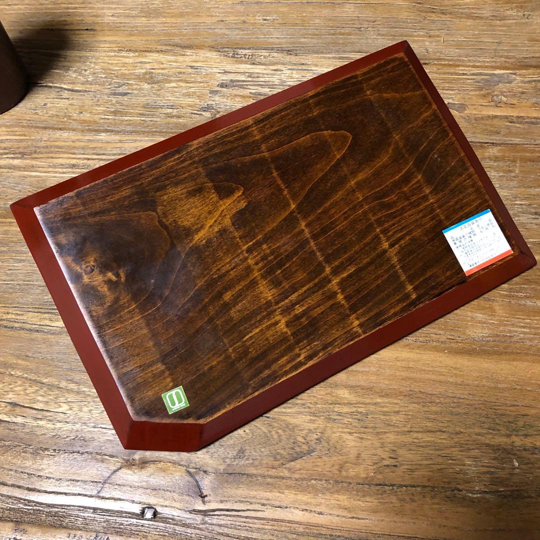 岩泉純木家具　漆器盆