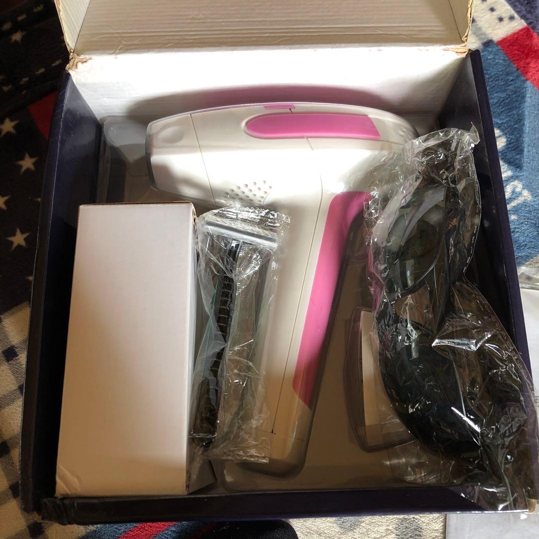 使い方簡単! 最短 脱毛。 IPL 光脱毛器　レーザー脱毛