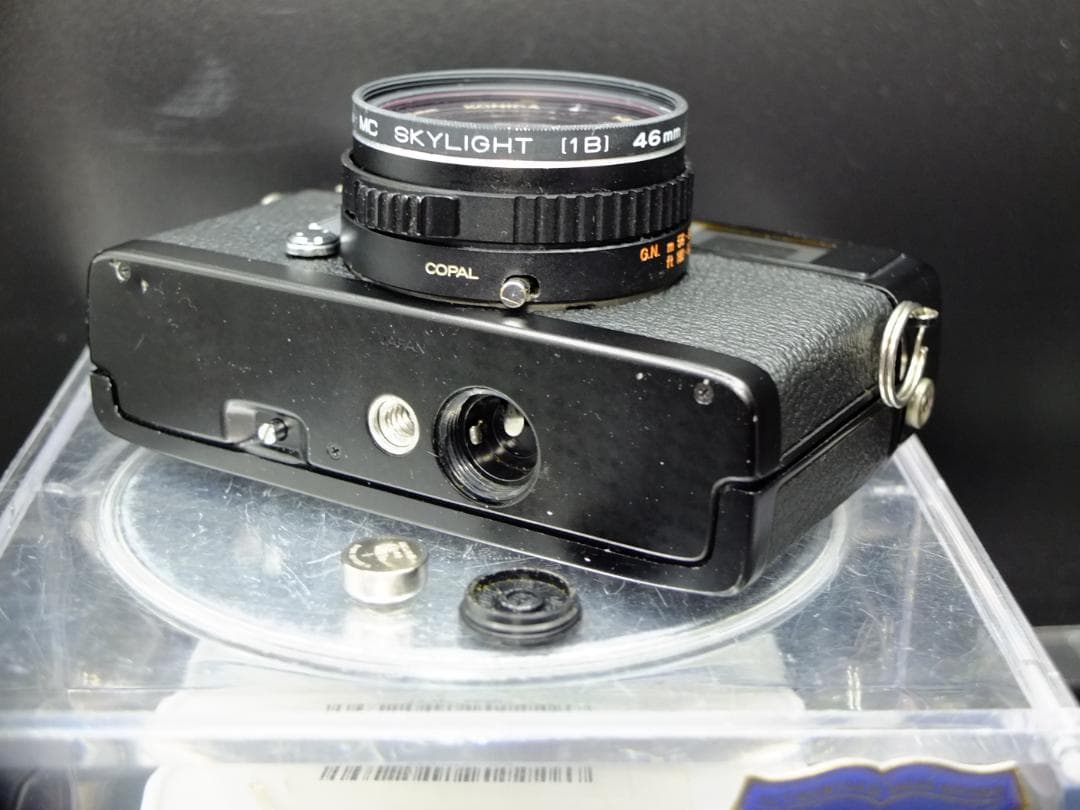 コニカC35フラッシュマティック／ヘキサノン38mmf2.8【実写確認済整備品】
