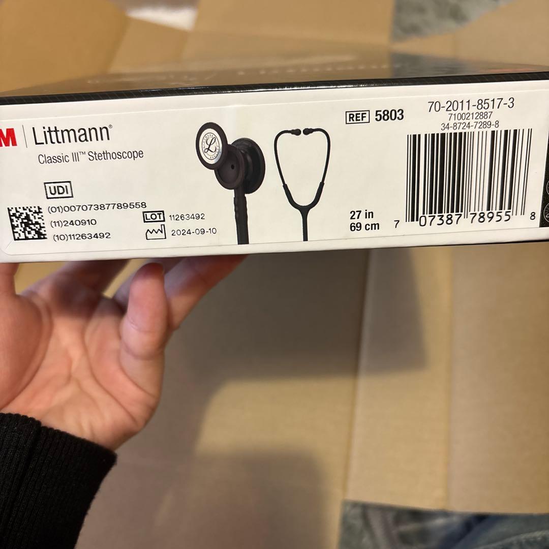 3M Classic III 聴診器 ブラック