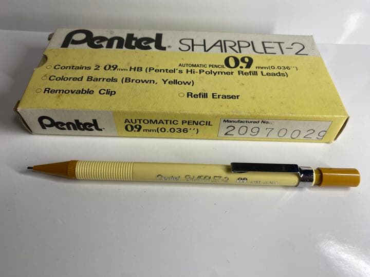 pentel sharplet-2 0.9 8本セット　箱付き