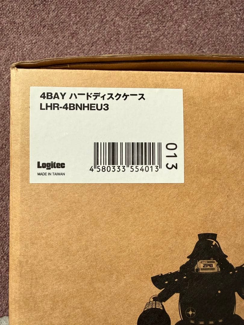 Logitec 4BAYハードディスクケースLHR-4BNHEU3中古
