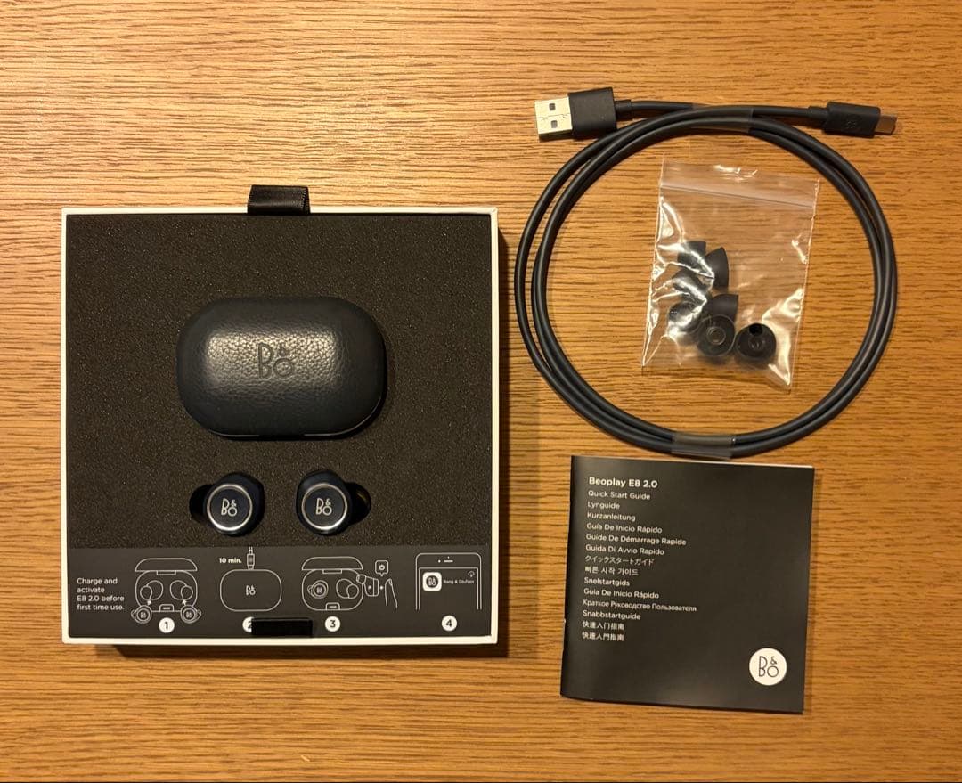 B&O BEOPLAY E8 2.0 ワイヤレスイヤフォン