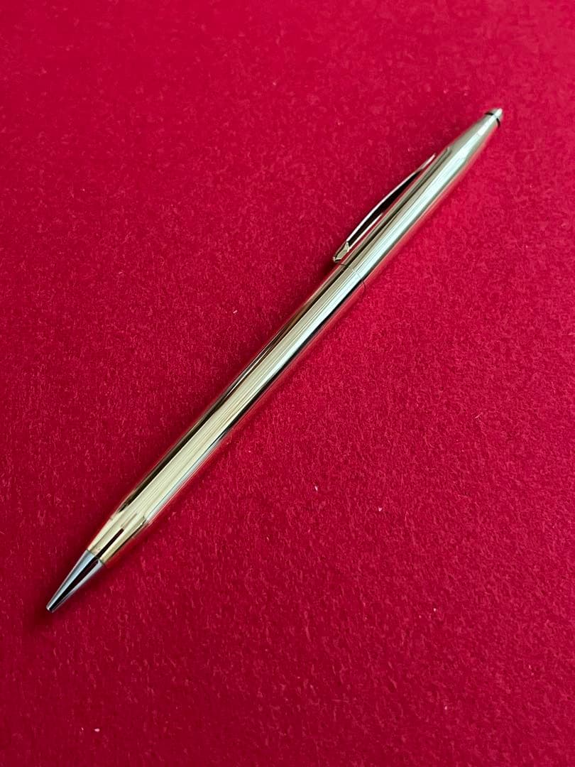 クロスシャープペンシル クラシックセンチュリー18金張❗️美品‼️ケース取説一式付‼️