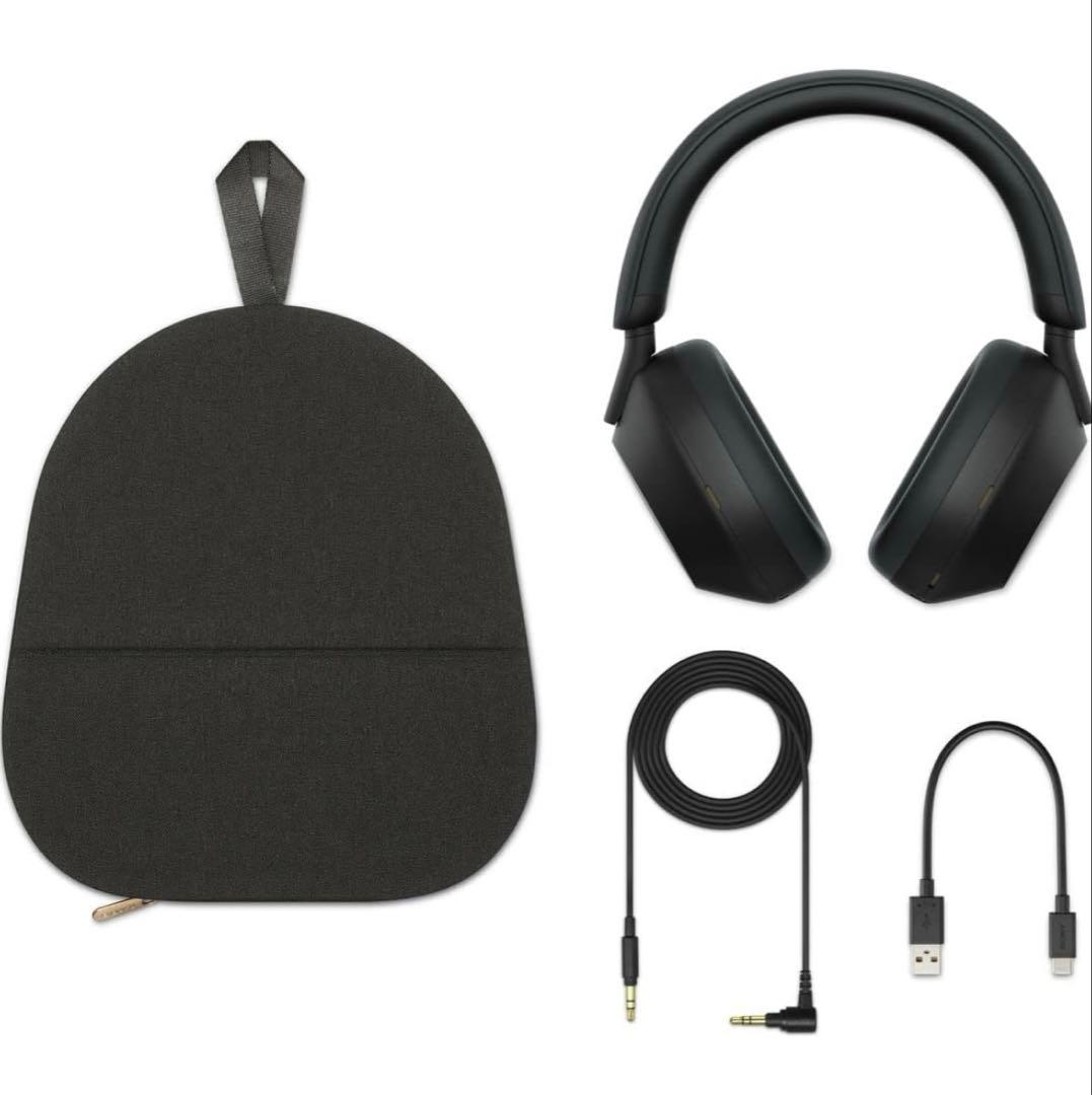 SONY WH-1000XM5 ブラック　ヘッドホン　2025年7月購入