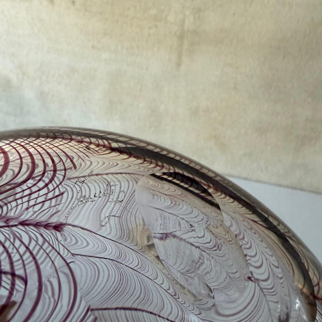 工芸品 Vintage Murano Glass Licio Zanetti Swan