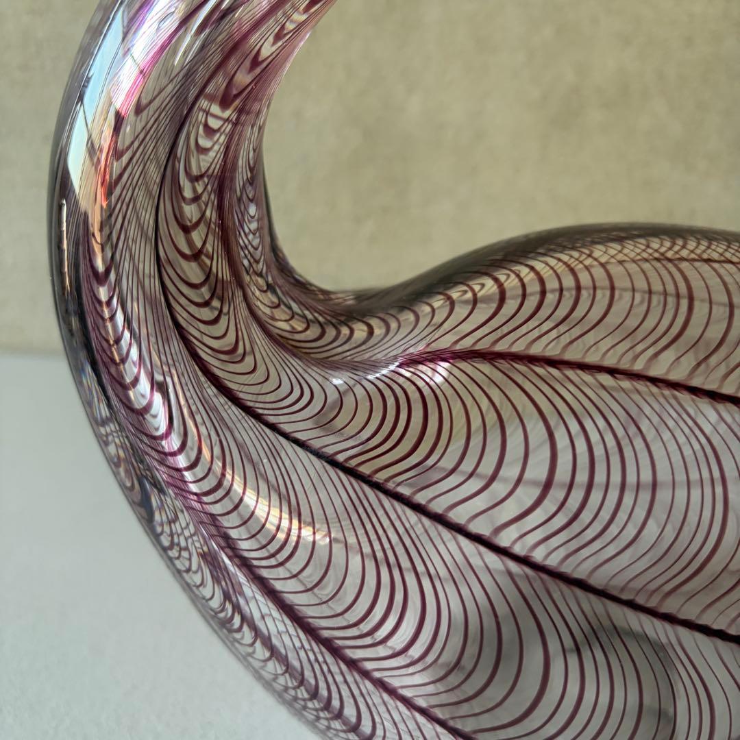 工芸品 Vintage Murano Glass Licio Zanetti Swan