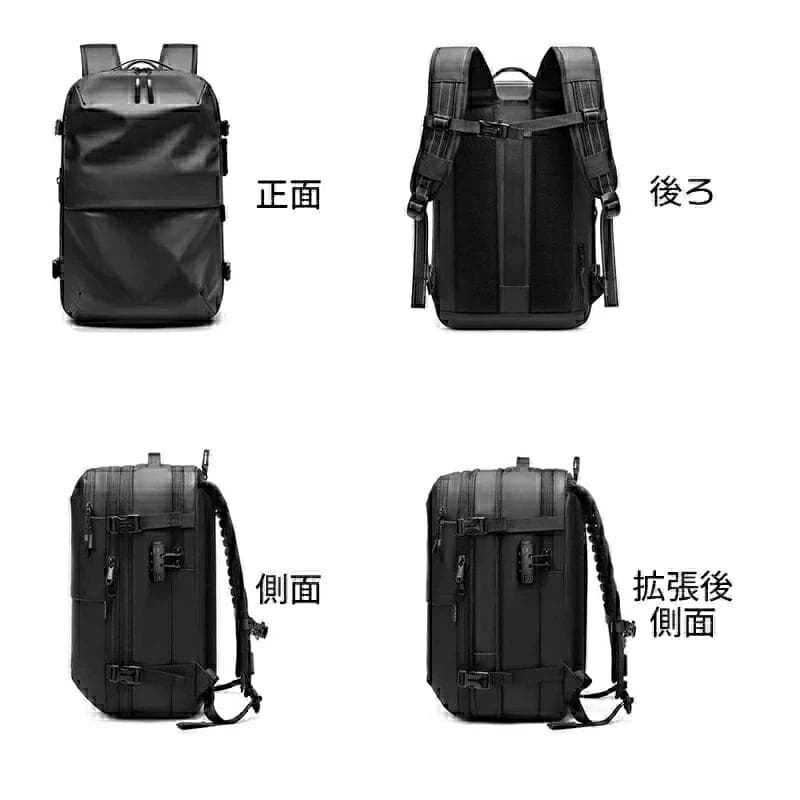 機*ル様 60L PVC製防水バックパック 多機能真空圧縮バックパック