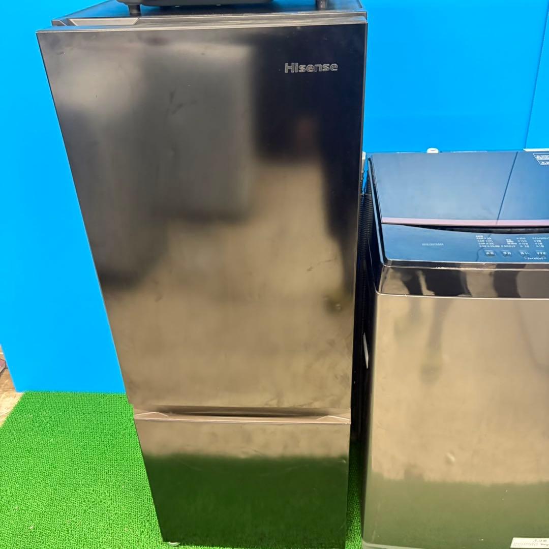 033 お部屋がカッコよくなる　超極美品　高年式　黒　冷蔵庫　洗濯機　電子レンジ