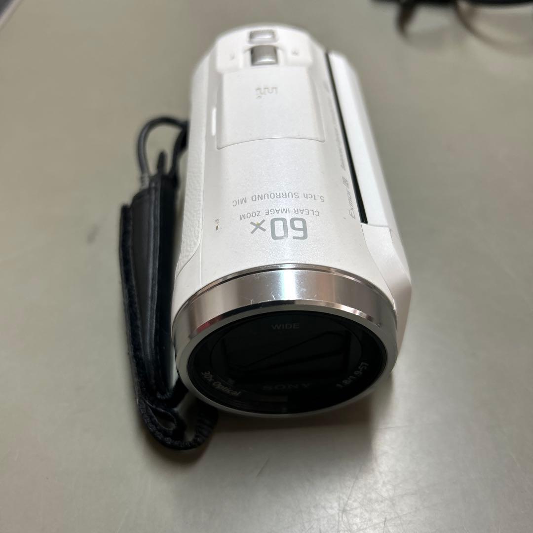 SONY HDR-PJ680 ホワイト 60倍ズーム