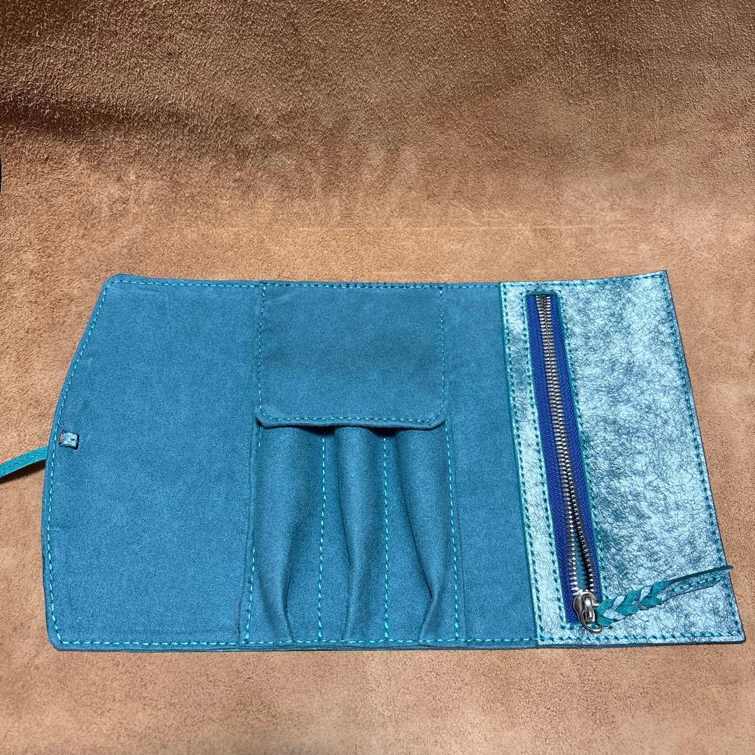 ロールペンケース　マルゴーフォグ　トルケーゼ　エクセラ使用　ハンドメイド