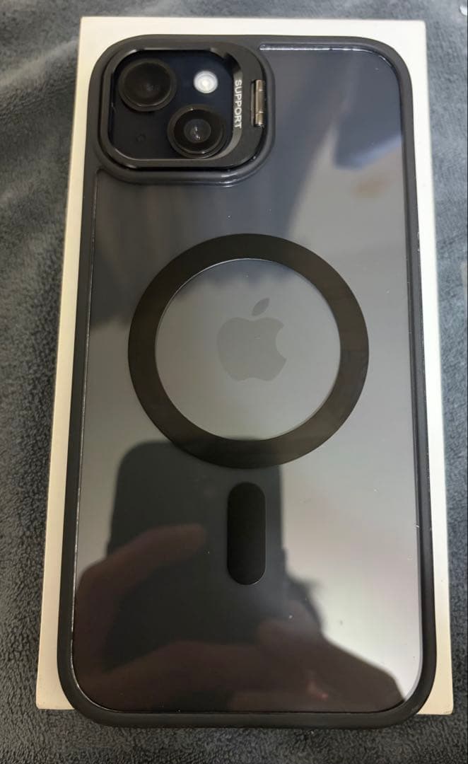 A*n様 iPhone 15 Plus 256GB SIMフリー ケースへこみや