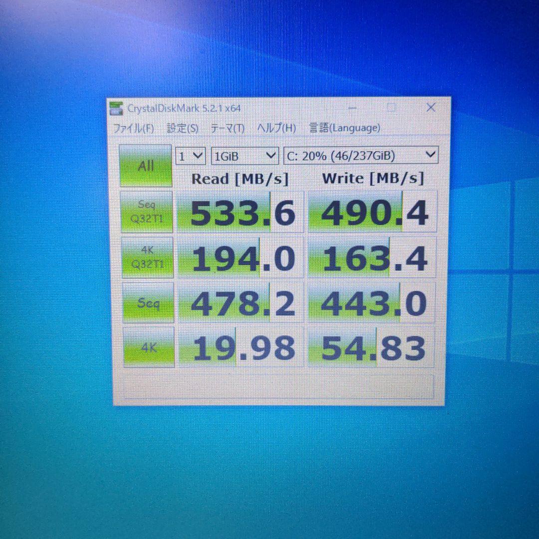 Windowsノート本体 Lenovo ThinkPad E440 i3 4100M SSD 256GB