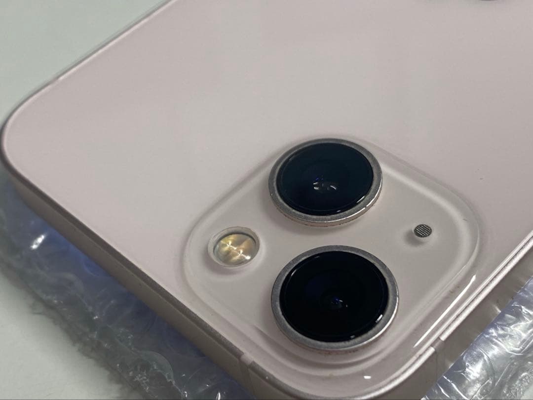 ①中古♪iPhone13 128GB SIMフリー ピンク