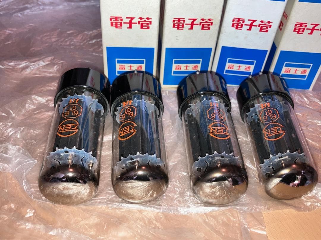 TEN テン 6L6 GT 新品 4本セット 元箱付 富士通 FUJITSU