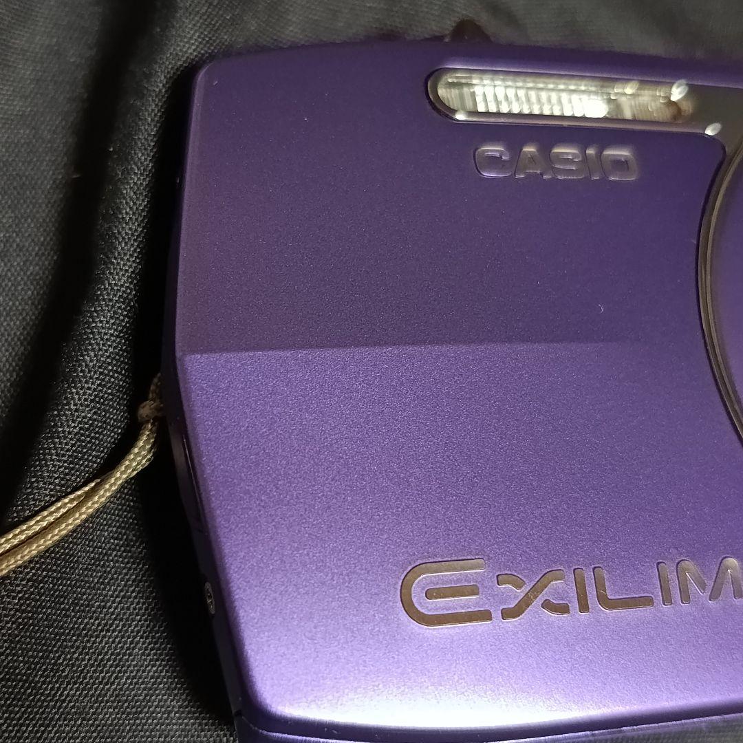 CASIO EXILIM EX-Z2000 パープル 本体バッテリーのみ 動作品