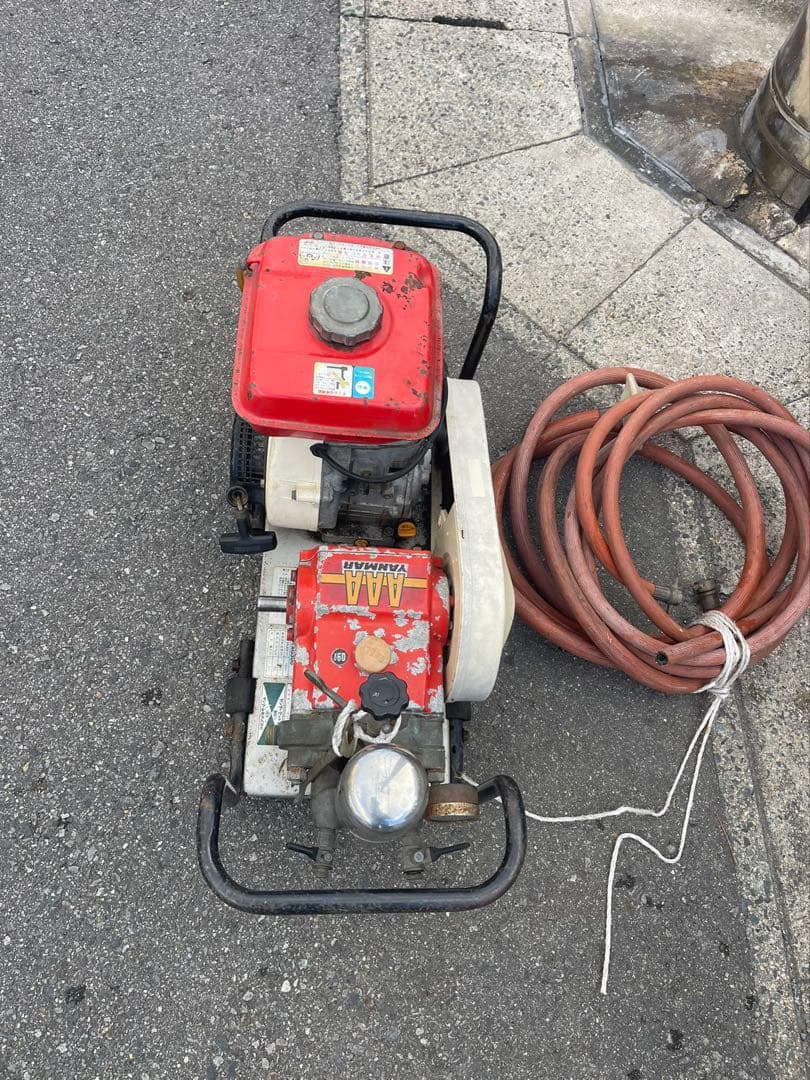 ヤンマー 中古 セット動噴 型式：TAG300