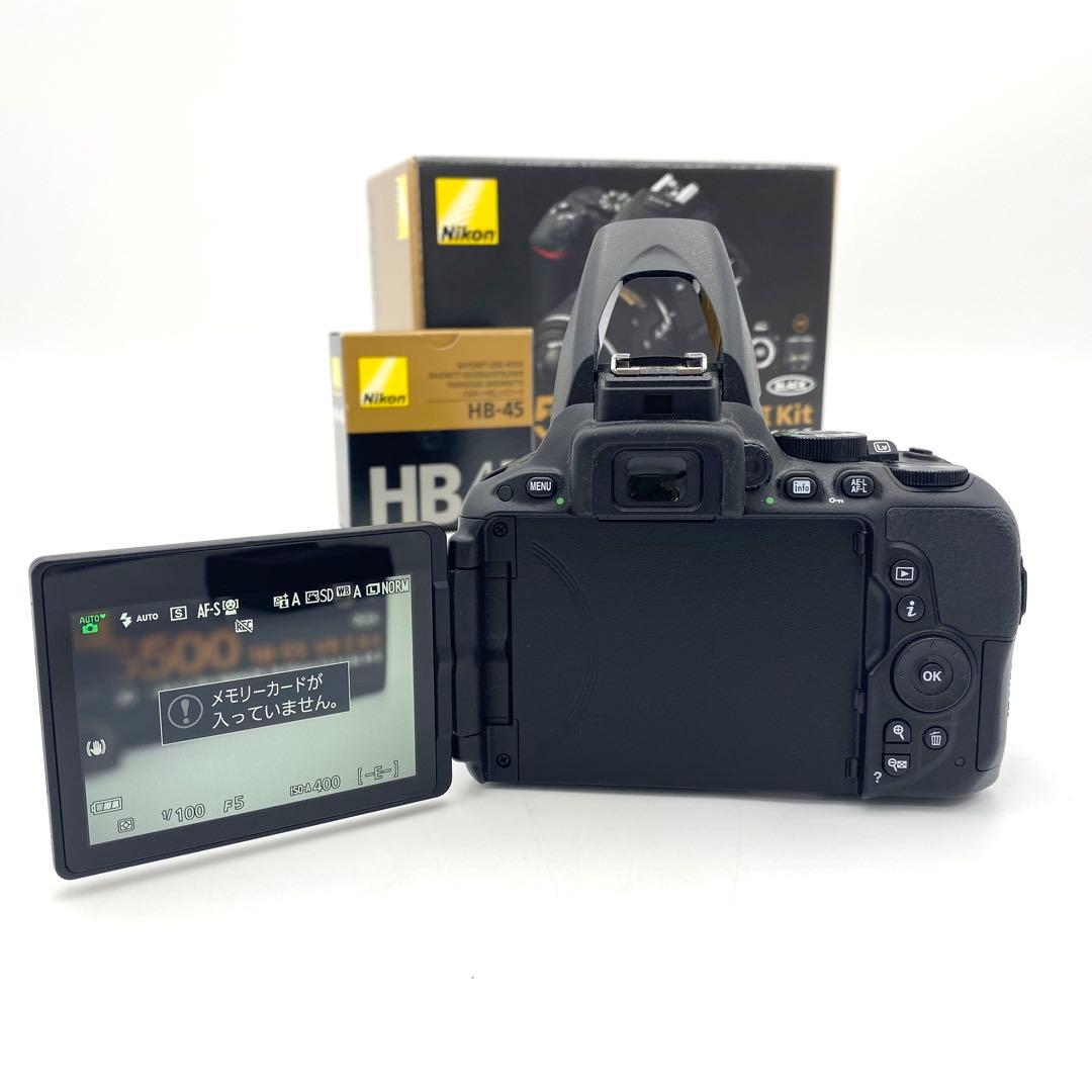 【動作確認済】Nikon D5500 デジタル一眼レフカメラ 本体とレンズセット
