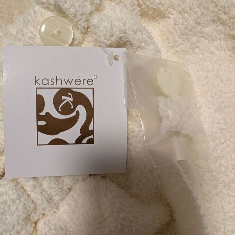 未使用　kashwere　カシウエア　 シェニール スパ ラップタオル
