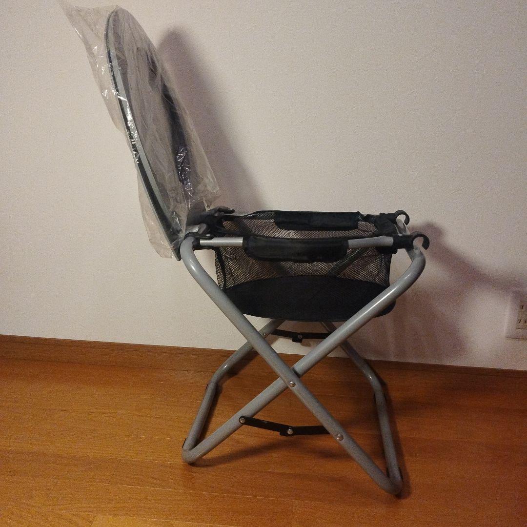 新品 携帯 トイレ 折りたたみ式どこでもトイレ グレー ユニパック5枚付