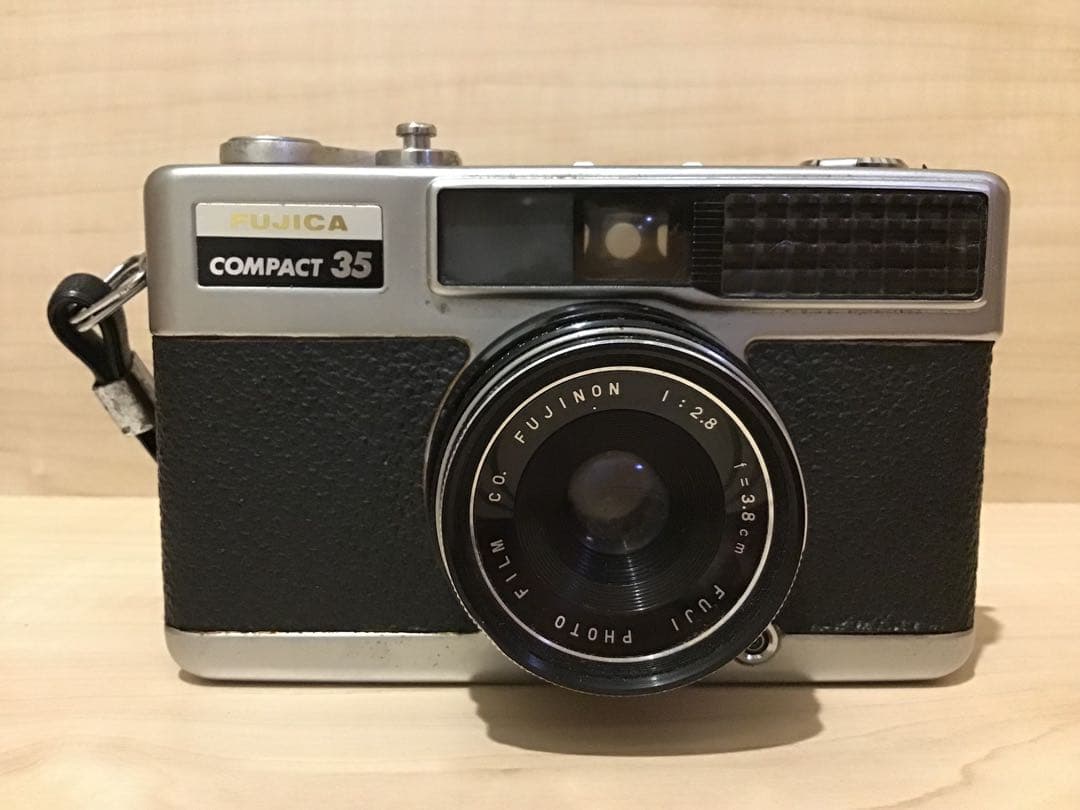 カメラ　FUJICA COMPACT 35　露出計　セルフタイマー　3つセット