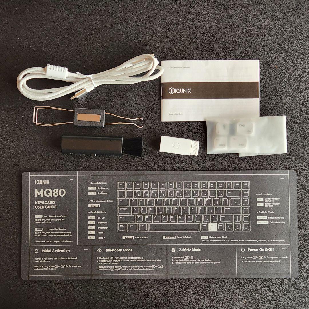 【ジャンク】IQUNIX MQ80 メカニカルキーボード 本体