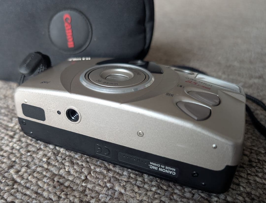 フィルムカメラ canon sure shot 85zoom