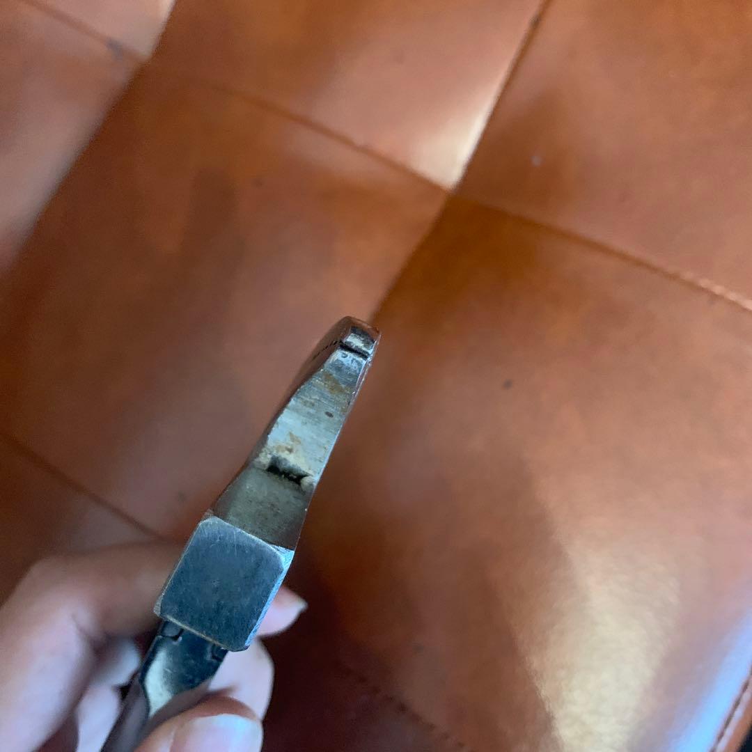 靴工具　靴道具　靴作り　靴職人　ワニ　ピンサー