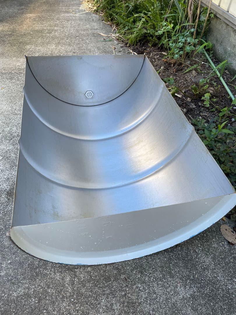 DHK ドラム缶 半切り 縦半分 無加工